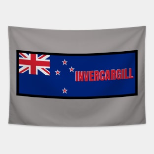 Invercargill City in New Zealand Flag Tapestry