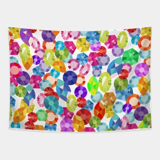 rainbow rhinestones Tapestry