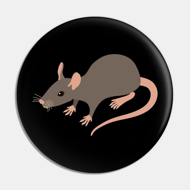 Rat Design - Gift for Rat Lovers Pin by giftideas