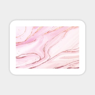 Pink and rose gold background Magnet