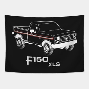 1982 F150 XLS White Print Tapestry