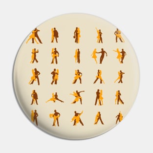 Bolero Dancers Pin