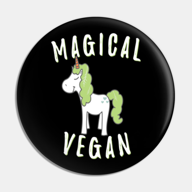 Magical Vegan Unicorn With Salad Hair Magical Vegan Unicorn