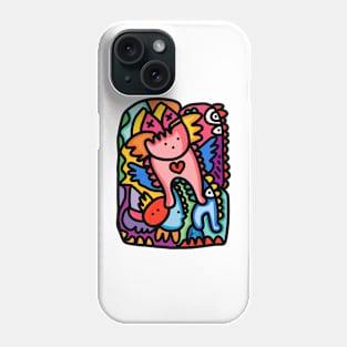 Graffiti Kid Colorful Phone Case