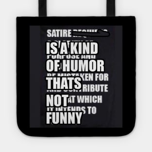 Satire Tote