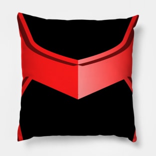 red mask wanda Pillow