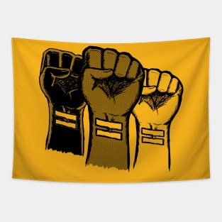 Equality Fists Tapestry