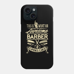 Barber Hairdresser Hairstylist Barbershop Phone Case