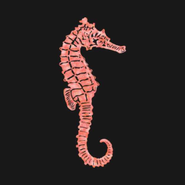 Discover CORAL SEAHORSE - Seahorse - T-Shirt