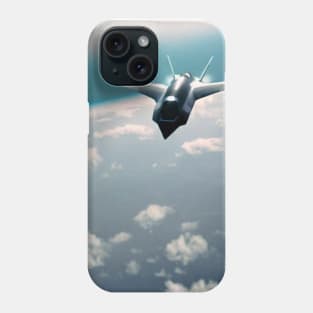 High Altitude Fighter Jet Phone Case