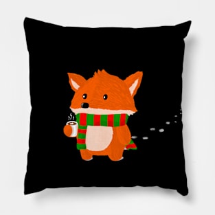 Winter Fox Pillow