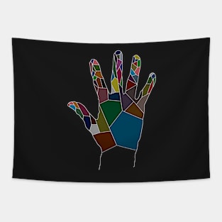 Hand Color Tapestry