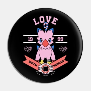 Crest of Love - Biyomon Pin
