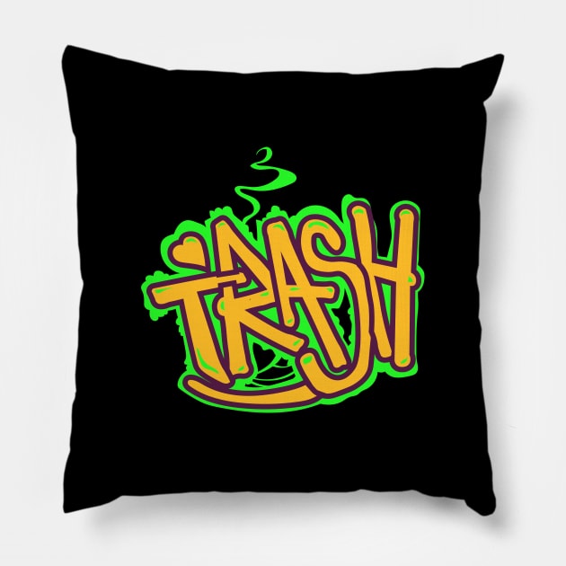 Trash Pillow by Frajtgorski