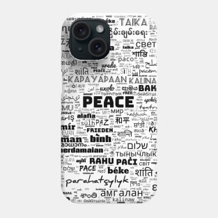 Peace for all humanity Phone Case