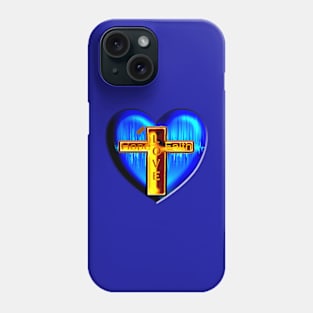 Hope Love Faith Cross HeartT-Shirt mug coffee mug apparel hoodie sticker gift Phone Case