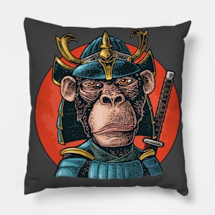 Monkey Samurai - 2 Pillow