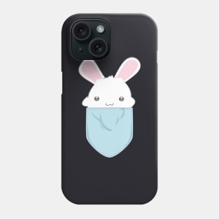 Cute Kawaii Bunny in Pocket Phone Case