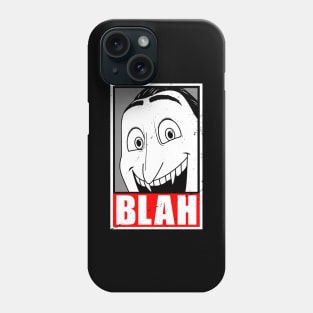 Count Dracula Blah Funny Obey The Count Spooky Transylvania Meme Phone Case