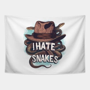 I Hat Snakes - Fedora Hat - Indy Tapestry