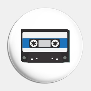 Retro Cassette Tape Pin