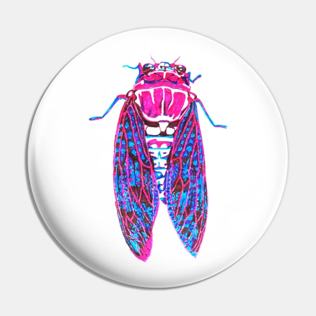 Cicada Pin by RaLiz