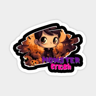 Monster Crush Cute Halloween Spooky Chibi Magnet