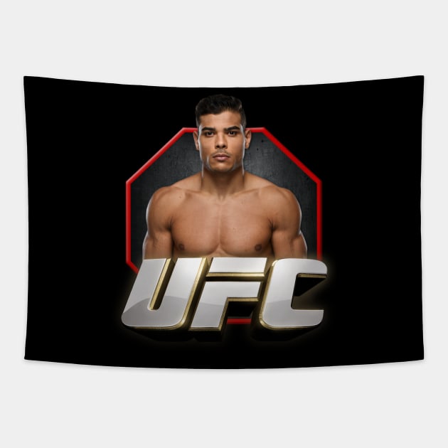 Paulo Costa " Borrachinha " | UFC Fighter | 3 Tapestry by Semenov