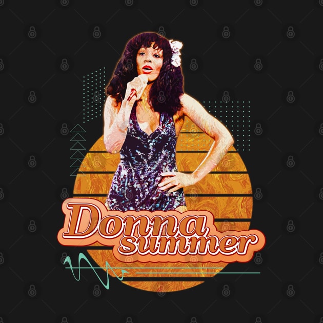 Donna summer \\ Retro Art by Nana On Here