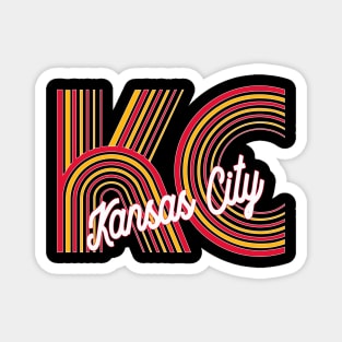 Vintage KC Art Kansas City Magnet