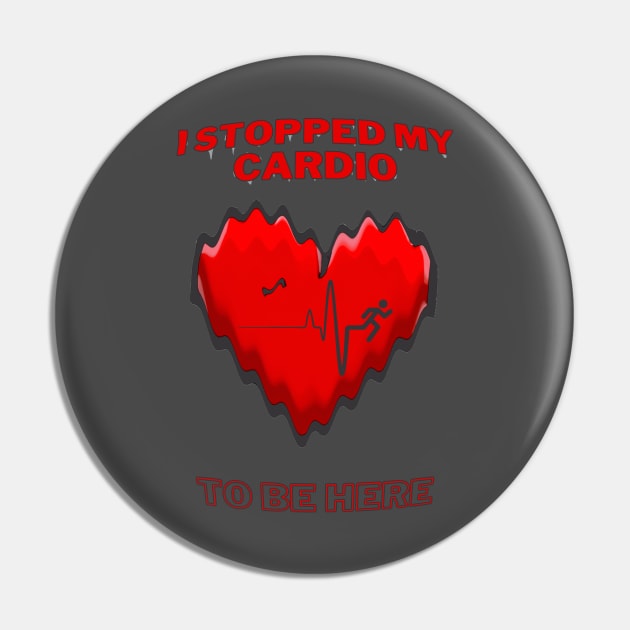 I stopped my cardio to be here Pin by GraphGeek