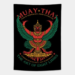 Muay Thai Sak Yant Garuda Tapestry