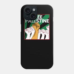 free palestine matters Phone Case