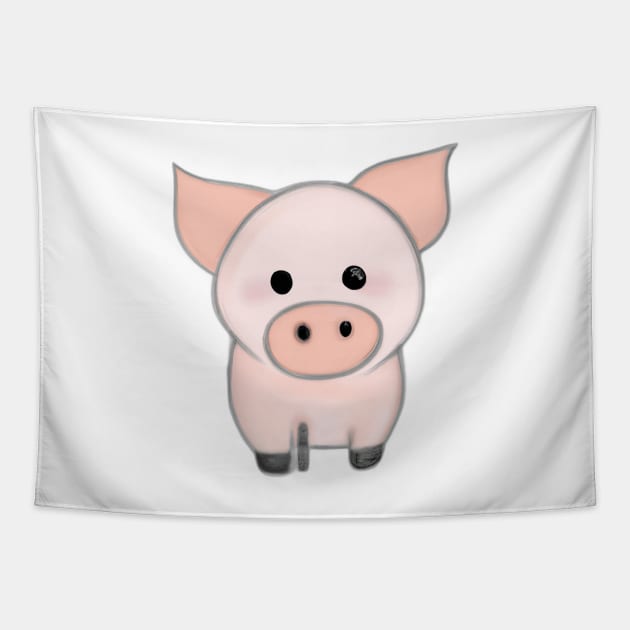 Realistic Simulation Cute Pig Drawing Small Fresh PNG Images | PSD Free  Download - Pikbest