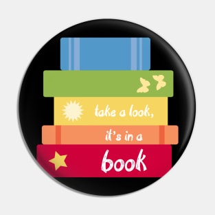 It's in a book Pin