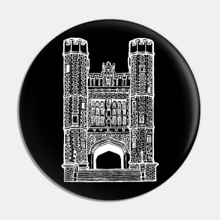 Brookings Hall WUSTL (White) Pin