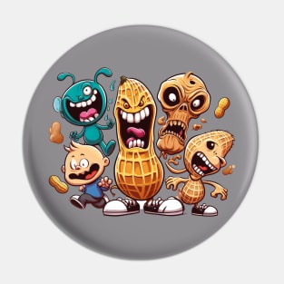 monster peanuts Pin