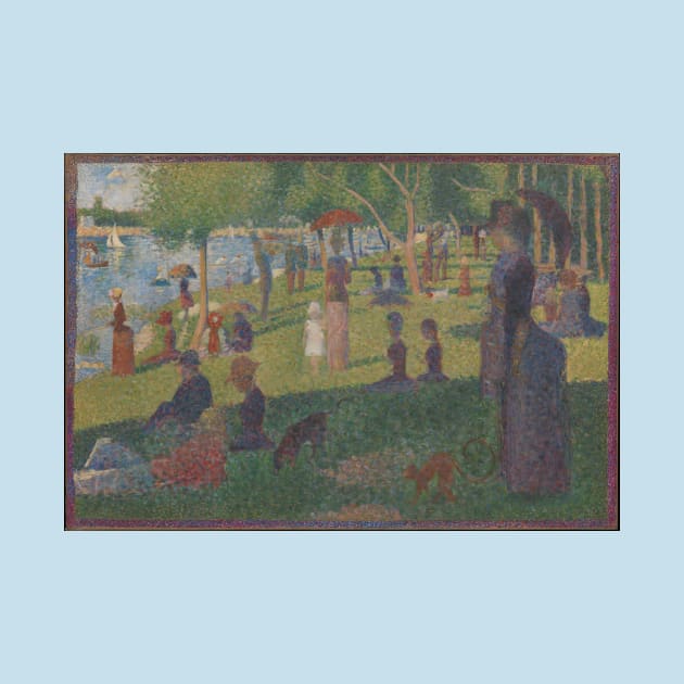 Study for "A Sunday on La Grande Jatte" by GeorgesSeurat