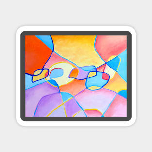 abstract Paris Magnet