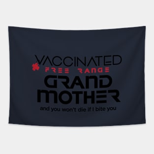 Vaccinated Grandmother Tapestry