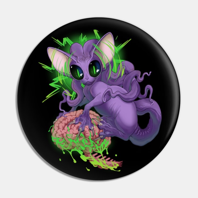 Alien Cat from Jupiter Pin by Wagglezags