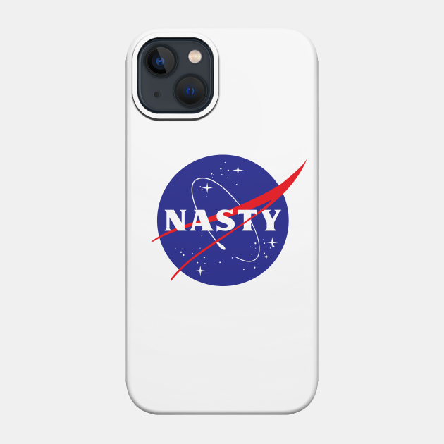 "NASTY" Nasa funny logo - Nasa - Phone Case