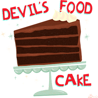 Devil’s Food Cake An All American Classic Dessert Magnet