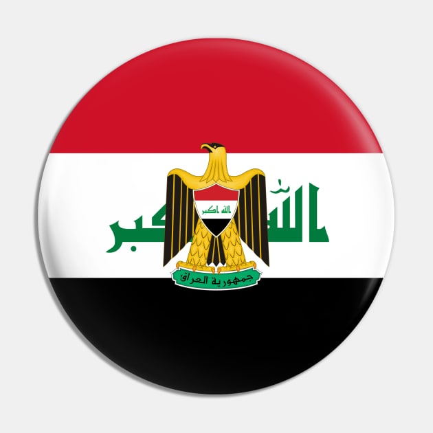 Iraqi Flag Pin by Historia