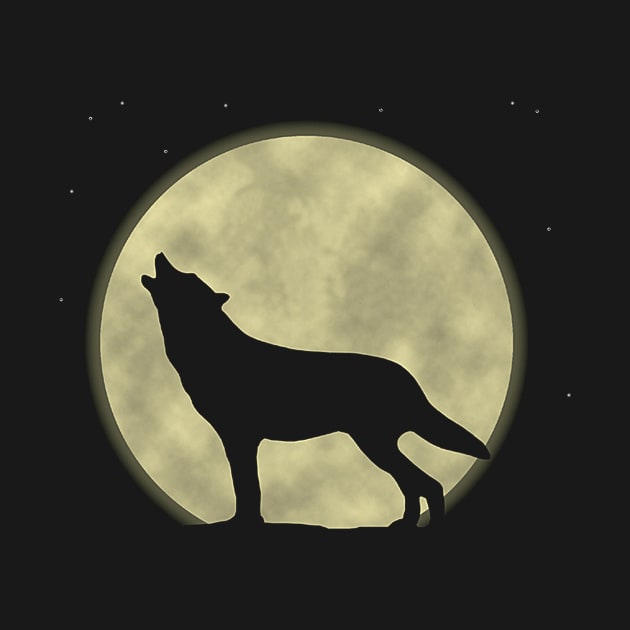 Howling Wolf by Izmet