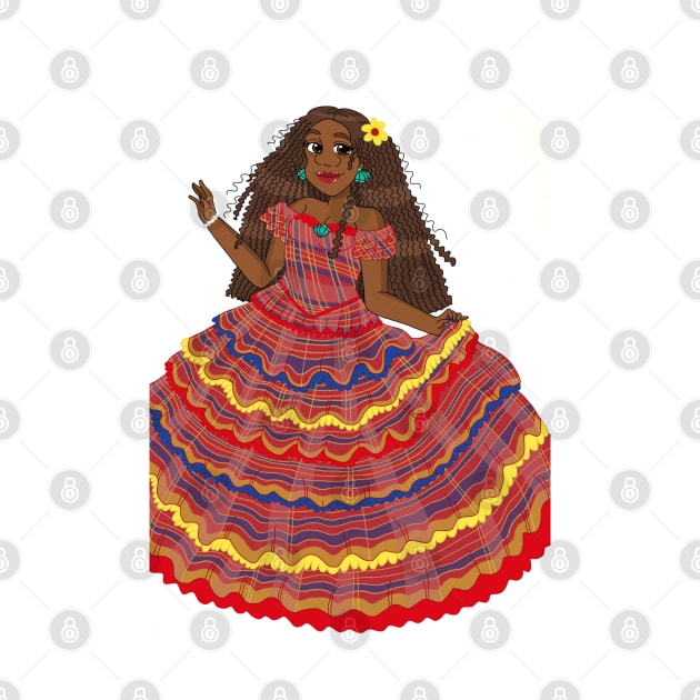 Beautiful Caribbean Princess by MidnightBlueDesigns