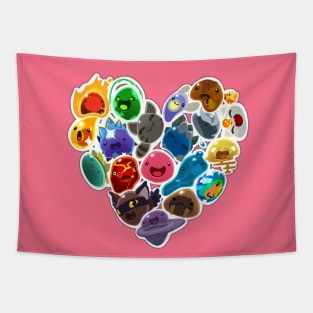 Slime heart Tapestry