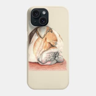 English bulldog Alfie Phone Case