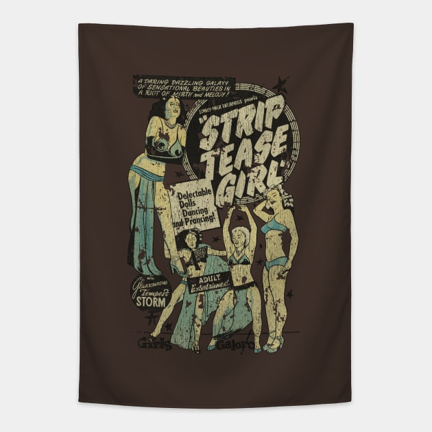 Strip Tease Girl Tapestry by JCD666