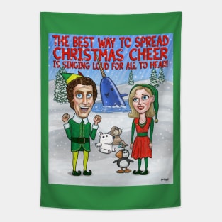 Christmas Cheer Tapestry